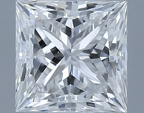 0.51ct PRINCESS F VS2 Natural diamond