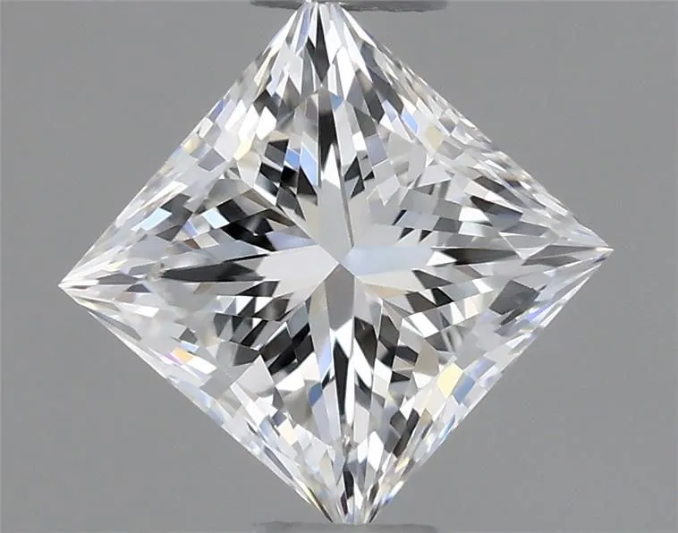 0.48ct PRINCESS F VVS2 Natural diamond