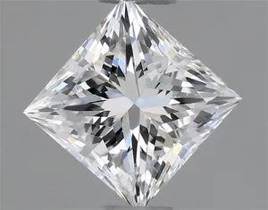 0.48ct PRINCESS F VVS2 Natural diamond