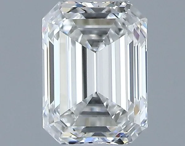 0.34ct EMERALD F VVS2 Natural diamond
