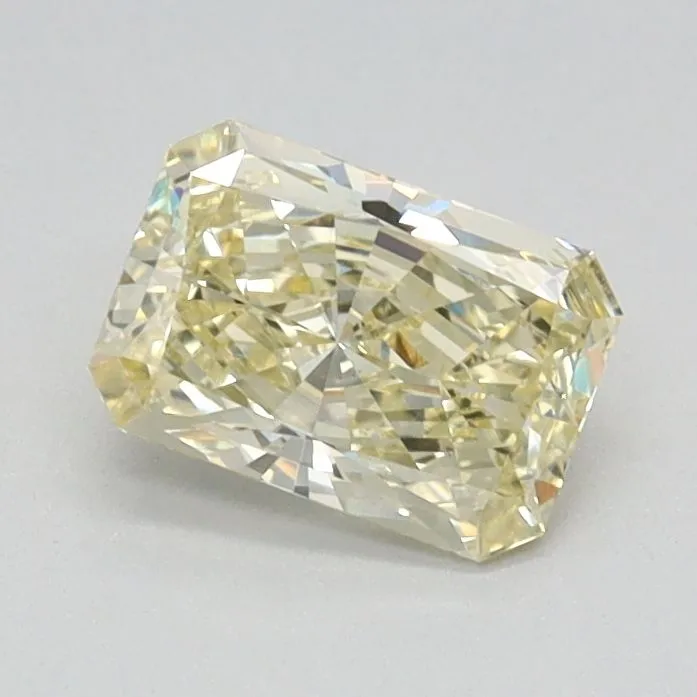 0.62ct RADIANT Fancy Yellow VS1 Coloured Lab diamond