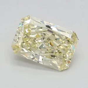 0.62ct RADIANT Fancy Yellow VS1 Coloured Lab diamond