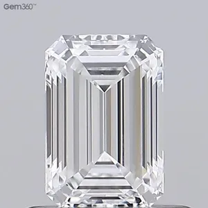 0.51ct EMERALD F SI2 Natural diamond