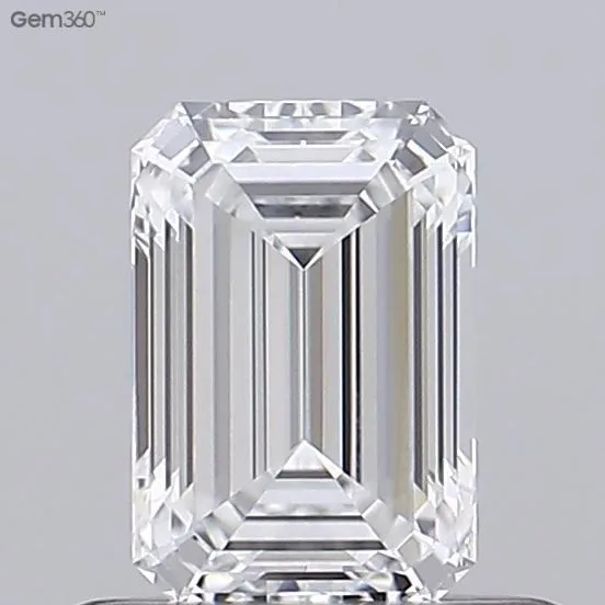 0.51ct EMERALD F SI2 Natural diamond