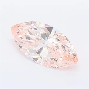 1.08ct MARQUISE Fancy Intense Pink VVS2 Coloured Lab diamond