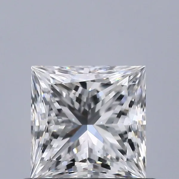 0.71ct PRINCESS F VVS1 Natural diamond
