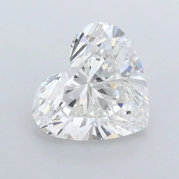 0.9ct HEART E VVS1 Lab diamond