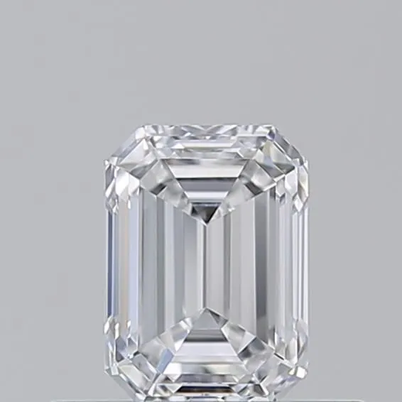 0.50ct EMERALD D VS1 Natural diamond
