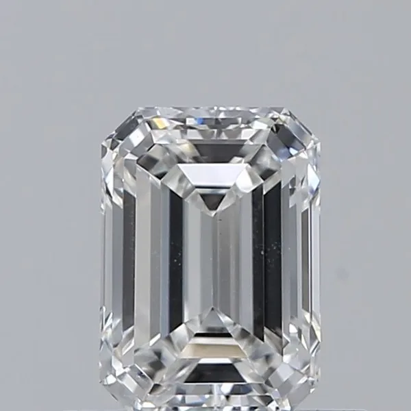 0.62ct EMERALD F VS1 Natural diamond