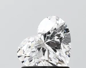1.08ct HEART D VVS2 Lab diamond