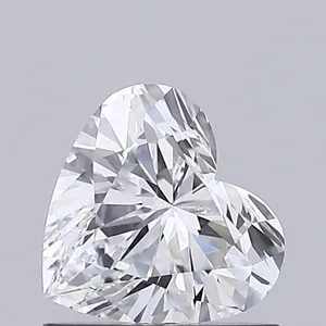 0.74ct HEART D IF Lab diamond