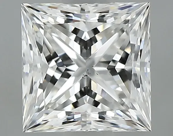 0.8ct PRINCESS F SI1 Natural diamond