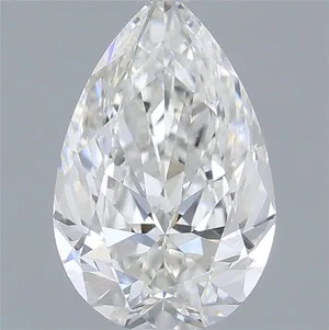 0.43ct PEAR F SI1 Natural diamond