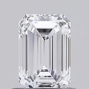 0.59ct EMERALD D VVS1 Lab diamond