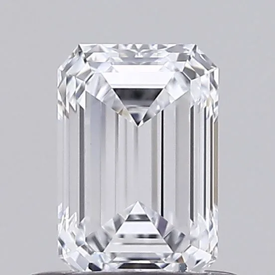 0.59ct EMERALD D VVS1 Lab diamond