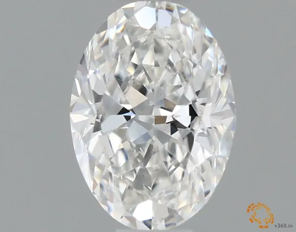 0.5ct OVAL E VVS2 Natural diamond
