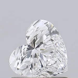 0.71ct HEART E VS2 Natural diamond