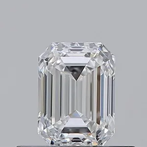 0.53ct EMERALD D VVS2 Natural diamond