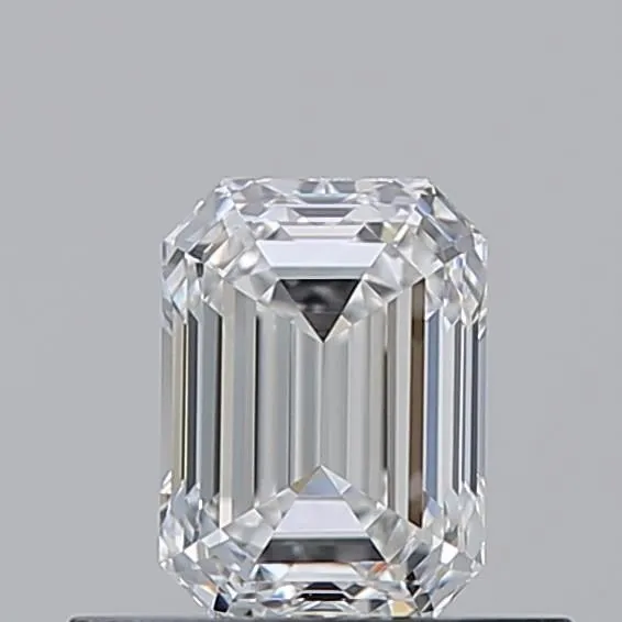 0.53ct EMERALD D VVS2 Natural diamond