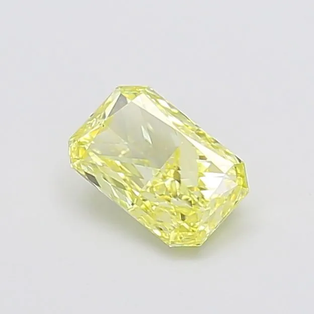 1.01ct RADIANT Fancy Intense Yellow VS2 Coloured Lab diamond