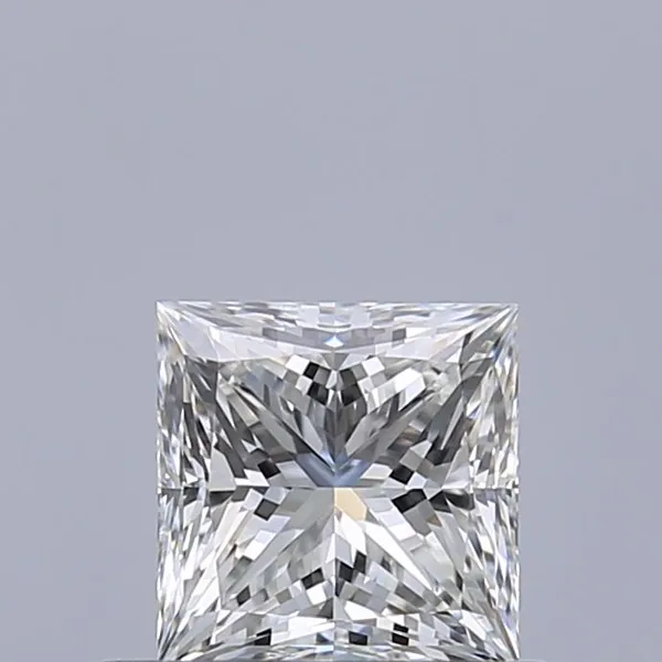 0.61ct PRINCESS G VVS1 Natural diamond