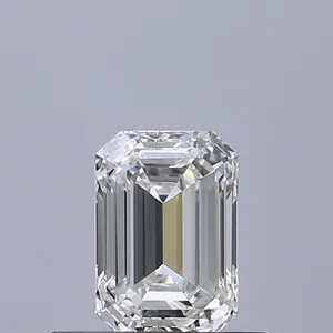0.5ct EMERALD F VVS1 Natural diamond