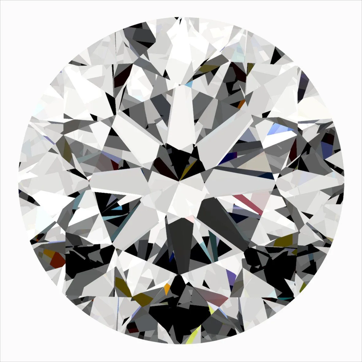 0.30ct ROUND F SI1 Natural diamond