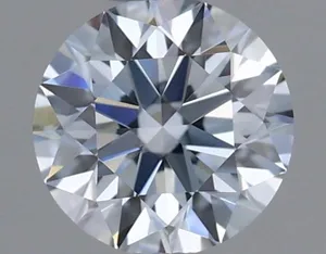 0.4ct ROUND Fancy Light Blue VVS2 Coloured Lab diamond