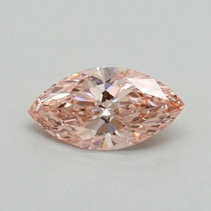 0.33ct MARQUISE Fancy Intense Pink VS1 Coloured Lab diamond