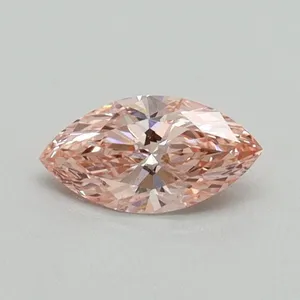 0.33ct MARQUISE Fancy Intense Pink VS1 Coloured Lab diamond