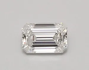 0.49ct EMERALD D VVS1 Lab diamond