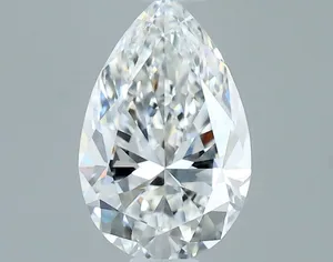 0.4ct PEAR F VVS2 Natural diamond