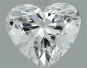 1ct HEART D VVS2 Natural diamond