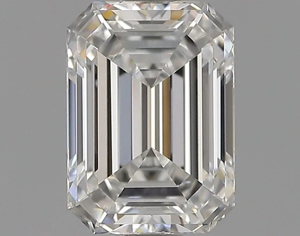 0.52ct EMERALD F VVS1 Natural diamond