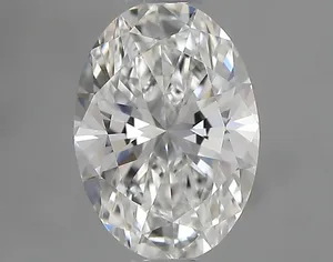 0.5ct OVAL F VVS1 Natural diamond