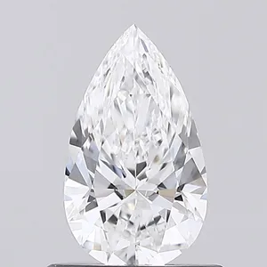 0.7ct PEAR D VVS1 Lab diamond
