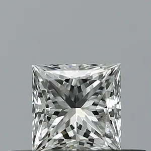 0.34ct PRINCESS F IF Natural diamond