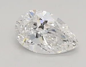 0.87ct PEAR D VVS2 Lab diamond