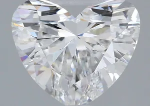 0.94ct HEART D VVS2 Lab diamond