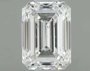 0.6ct EMERALD F SI2 Natural diamond