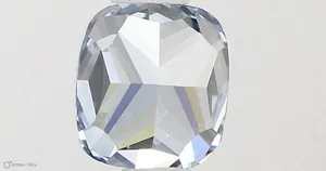 0.5ct CUSHION Fancy Intense Blue VVS2 Coloured Lab diamond