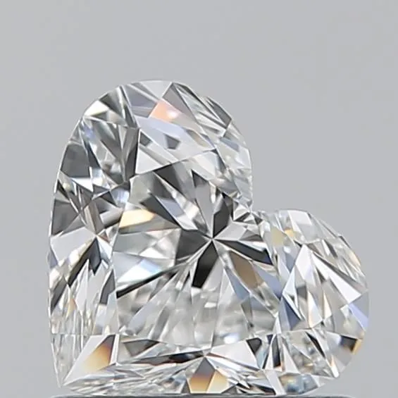 0.90ct HEART G VVS1 Natural diamond