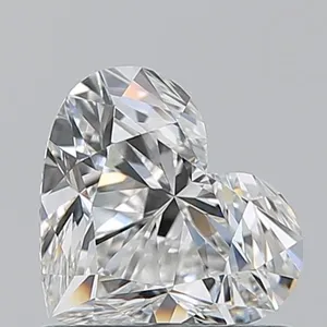 0.9ct HEART G VVS1 Natural diamond