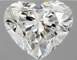 0.93ct HEART H VVS1 Natural diamond