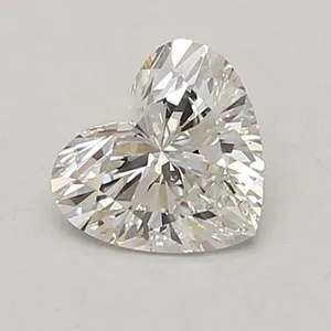 0.84ct HEART F VS2 Lab diamond