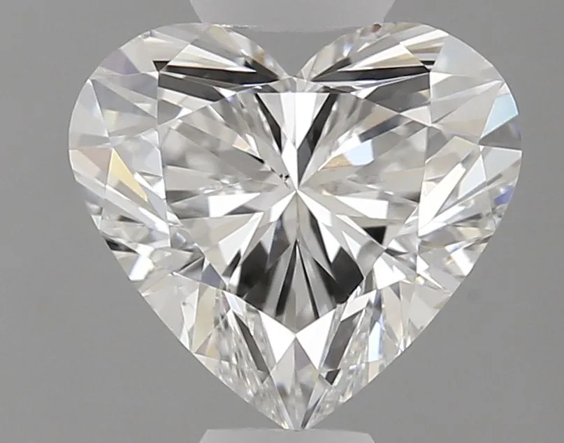 0.91ct HEART F VS2 Natural diamond