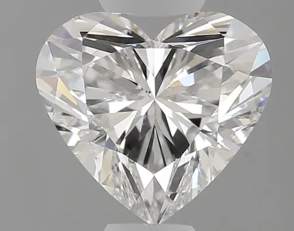 0.91ct HEART F VS2 Natural diamond