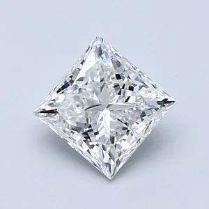 1.01ct PRINCESS F VVS2 Natural diamond