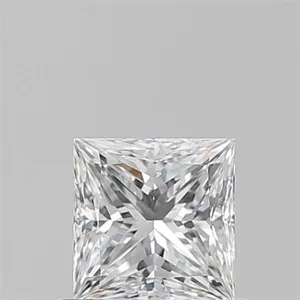 0.7ct PRINCESS E SI1 Natural diamond