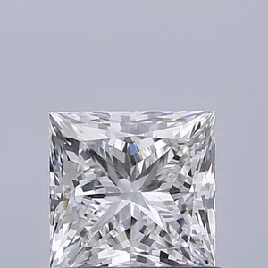 0.8ct PRINCESS F VVS2 Natural diamond